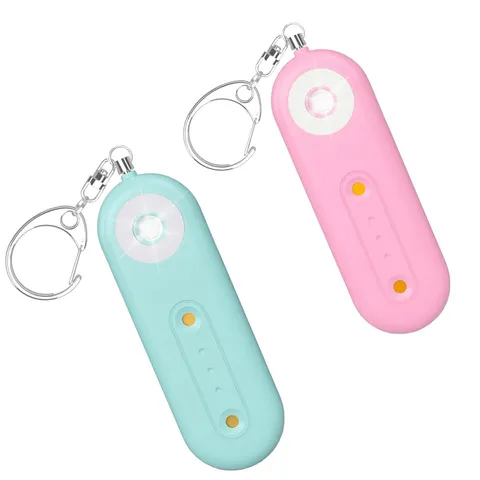 130dB Rechargeable Personal Safety Alarm Strobe Light for Women | Emergency S...
