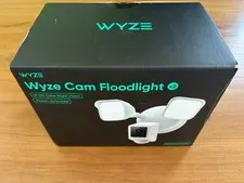 Wyze Cam Floodlight V2 Motion-Activated 2K HD Color Night Vision Camera WYZECFL2