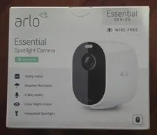BRAND NEW ARLO ESSENTIAL SPOTLIGHT CAMERA VMC2030-100NAS
