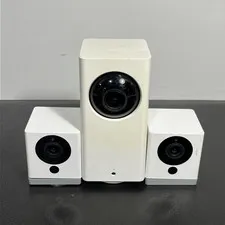 Lot of 3 Wyze Cam Security Cameras - Untested SOLD AS IS