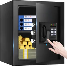 2.3 Cuft Fire Proof Safe for Home Documents Use, Small Home Safes Water and Fire