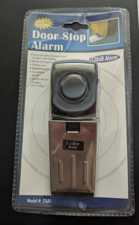 Door stop alarm 120db