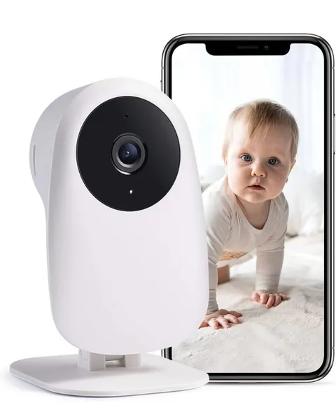 Nooie Cam Indoor 1080P Home Security Camera, Night Vision,Motion/Sound Detection