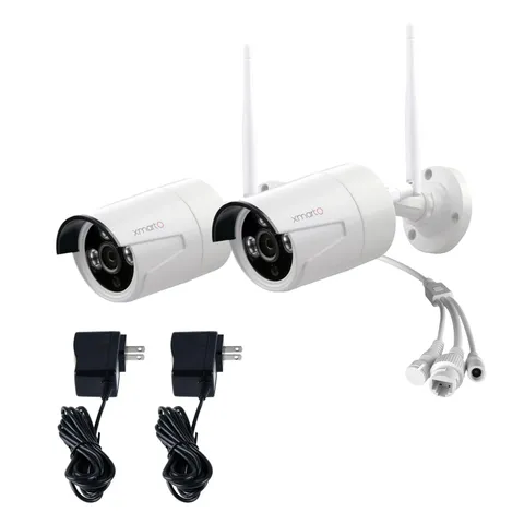 WB2024-W 2K 3MP WiFi 6 Security Camera (2 Pack), 3.6mm Lens, Dual-Band 2.4G/5...