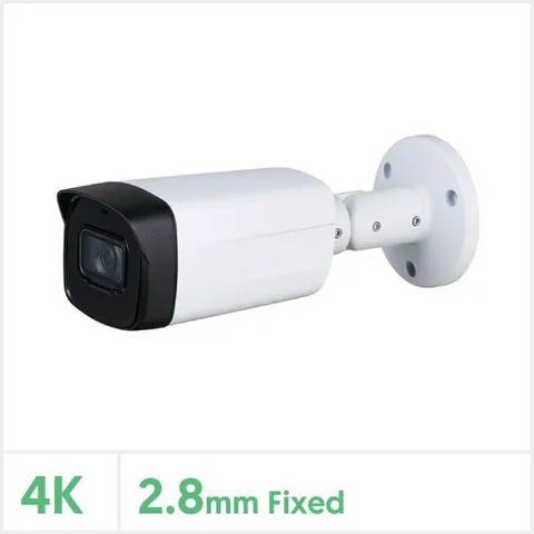 OYN-X Eagle 4K 8MP Fixed Bullet HDCVI IR Camcorder, White