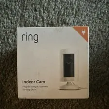 Ring Indoor Cam Wi-Fi IP Indoor Camera 1080p Motion Detection Plug-In SEALED