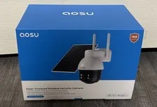 AOSU Solar-Powered Wireless Security Works With Alexa Works With Google Home
