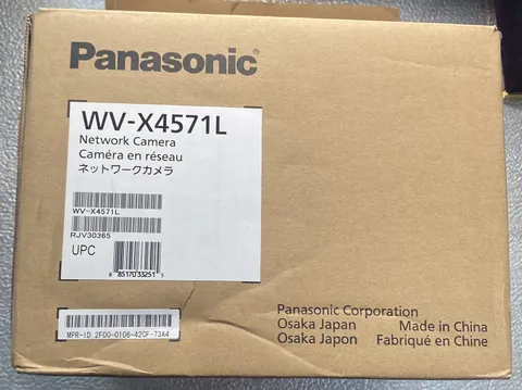 Panasonic WV-X4571L Network Security Camera NEW OPEN BOX