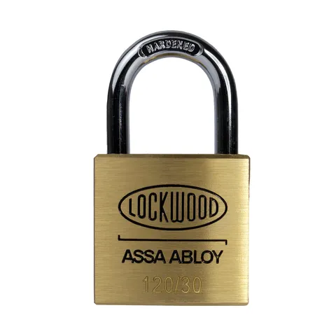 Lockwood 30mm Brass General Purpose Padlock - 4 Pack