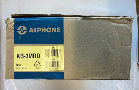 Aiphone KB-3HRD Video Sub-Master Station with Handset and Tilt Camera Intercom
