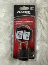 Master Lock 14” (35cm) Cable 2 Keys New In Package Sealed Padlock Gun Lock 