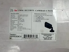 Q-See QSM1424W Lot of Security Cameras & Cables Both New/Used See Description