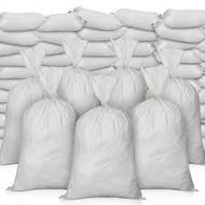 200 Pcs Heavy Duty Sandbags Woven Polypropylene 16x26 Inch Flood Protection Emer