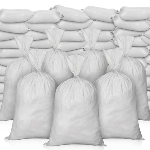 200 Pcs Heavy Duty Sandbags Woven Polypropylene 16x26 Inch Flood Protection Emer