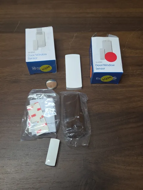 Interlogix TX-E201 Wireless Door Window Sensor 319.5MHz Indoor Brown Case 2 Pack