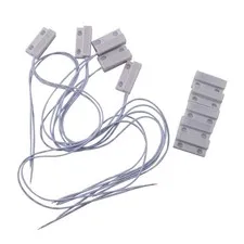 5 Pcs -38 Wired Door Window Sensor Magnetic  For Home Alarm System,When5982