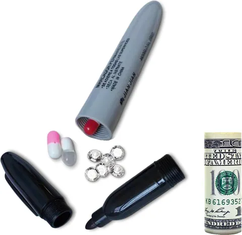 Fake Pen Diversion Safe Large Marker - Realistic Pen Diversion Safe - Hidden