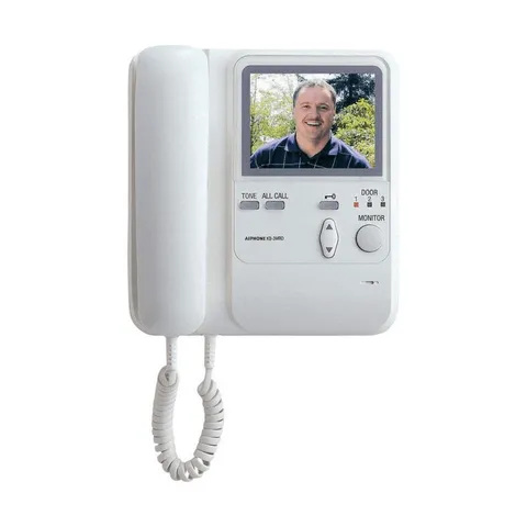 AIPHONE KB-3MRD Video Master Station,24VDC,8 36TP60