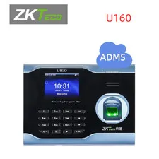 ZKTeco U160 ADMS Time Attendance System Time Clock Fingerprint Recognition