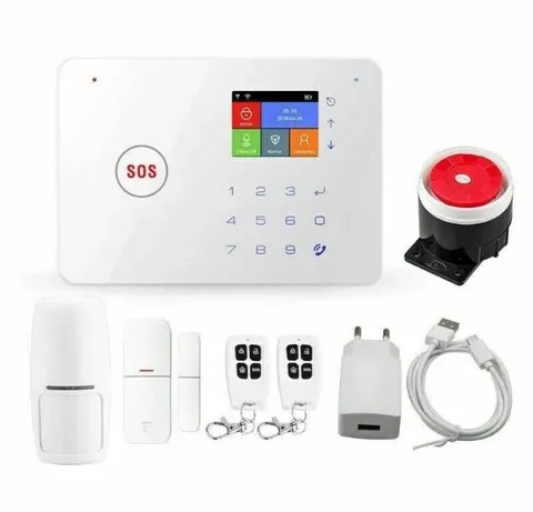 Home Theft Kit Alarm Combiner GSM Wireless App With Card