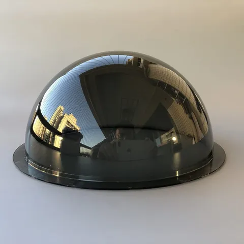 6.85" Smoked Acrylic Dome Cover for Indoor/Outdoor CCTV Security Camera Housing