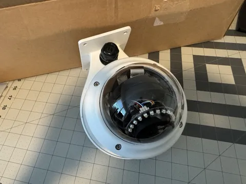 Acti A82 Outdoor IP Security Camera Dome W/ Wall Mount