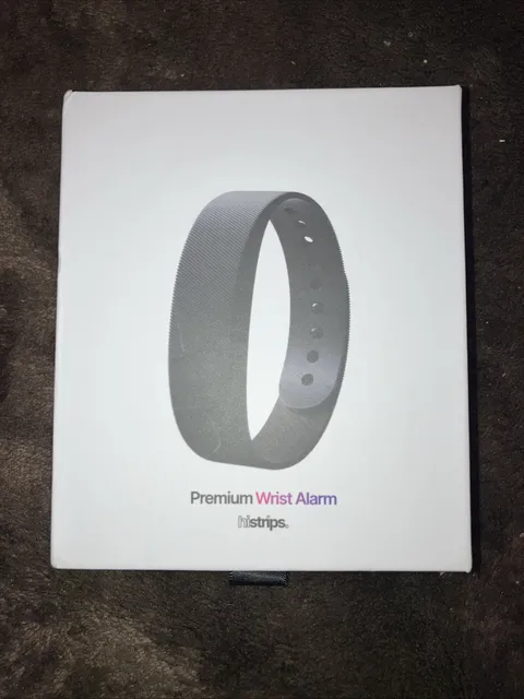 Premium Wrist Alarm In The Color Black, Brand New