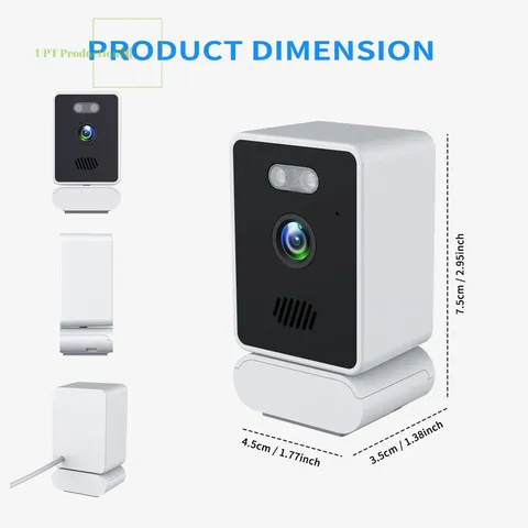 Window-Specific Security Camera, HD Night Vision USB Powered, Mobile Remote...
