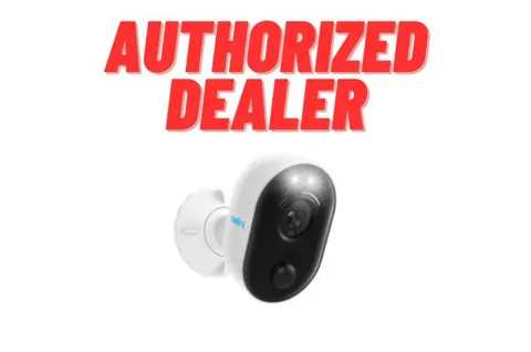 Reolink 2K Smart Wi-Fi Camera with Color Night Vision and 2.4/5 GHz Wi-Fi