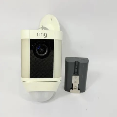 Ring Spotlight Cam Outdoor HD Security Camera with Battery Tested Works Great