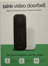 NEW 2025 Blink Video Doorbell 2nd Gen With Sync Module Core System - New
