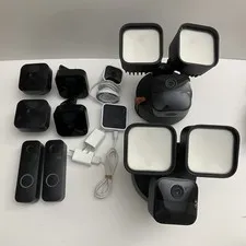 Blink Indoor/Outdoor Security Camera Doorbell Lot W/ Module - Untested/As Is