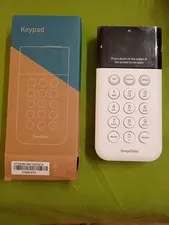 SimpliSafe KP3 Home Security System Keypad Remote White Model SSKP3 Tested