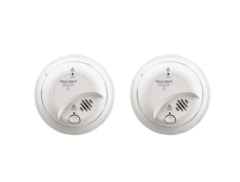 First Alert SC-9120B Hardwired Smoke and Carbon Monoxide Alarm with Battery B...