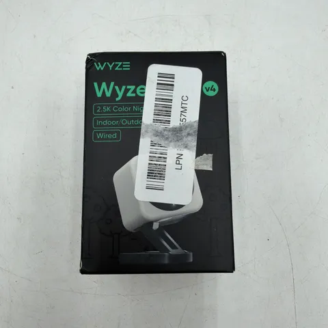 WYZE Cam v4 2.5K HD WiFi Smart Home Security Camera Open Box