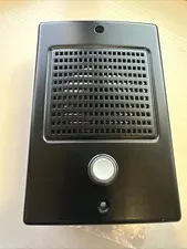 M&S NuTone BD3B Black Door Speaker / Station With Chime Button