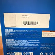 Reolink Home Hub Model (Hub 1) 1-Channel Surveillance NVR, White