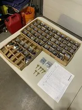 Lot of 59 -- Master Lock Combination Locker Built in Model 1630 -- DEAL!