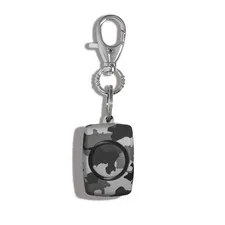 Essentials Personal Safety Alarm for Women, Grey Camo 125 Decibel Alarm with LED