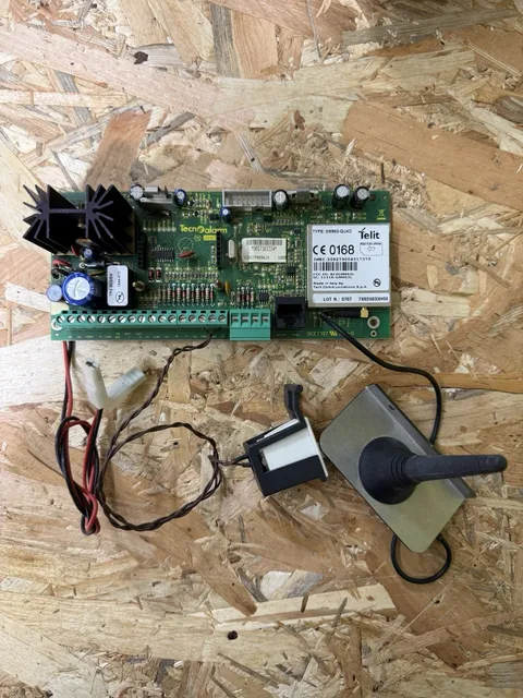TECNOALARM TP4-20GSM + TELIT GM862-QUAD CENTRAL BOARD GSM ALARM COMPLETE