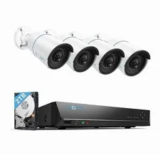 RLK8-1200B4-A Security Camera System Kit – 8MP PoE – 4 Cameras + NVR