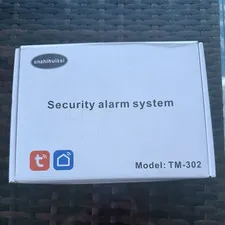 cnzhihuizai TM-302 Wi-Fi Security Alarm System Kit 120 dB, Tuya Compatible