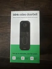 BRAND NEW - Blink Video Doorbell (2025 2nd Gen) BLACK (sync module not included)
