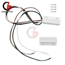 MC-38B Door Window Sensor N/C N/O Switch Magnetic Alarm Normally Opened/Closed