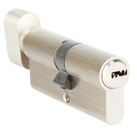 65mm(27.5/10/27.5) Euro Profile Lock Cylinder 65mm (27.5/10/27.5) Satin Nickle