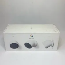 Google Nest Cam (Battery) 3-Pack – White | Factory Sealed