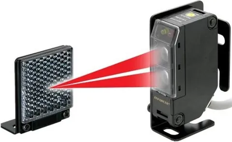 NIR Reflective Photoelectric Sensor for Outdoor Gates & Garage Doors - IP66 Weat