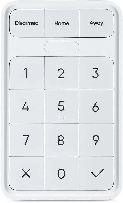 Wyze Home Security System Wireless Keypad,White