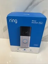 Ring Wired Doorbell Plus 2nd Gen Retinal 2K, 3D Motion Detection, Low-Light