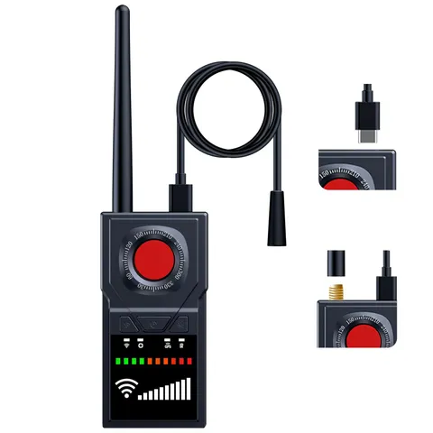 Multifunctional Hidden Camera Detector & GPS Detector With Silent Mode